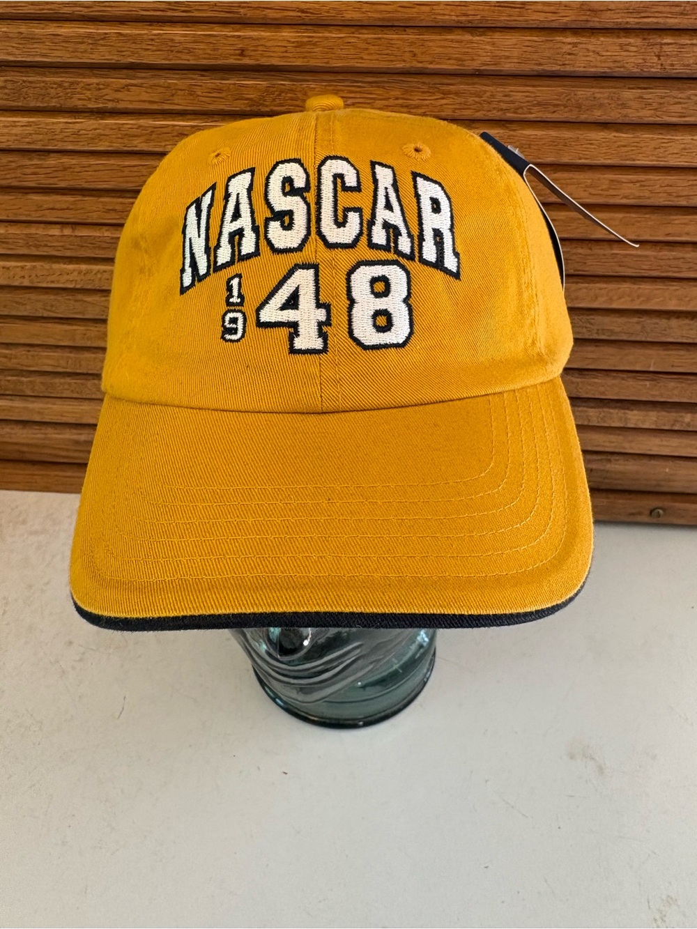 NASCAR 1948 Mustard Colored Men's Adjustable Hat